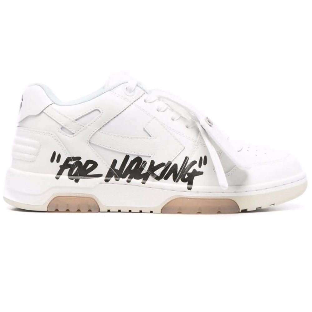 OFF WHITE for walking leather chunky sneakers AUTHENTIC